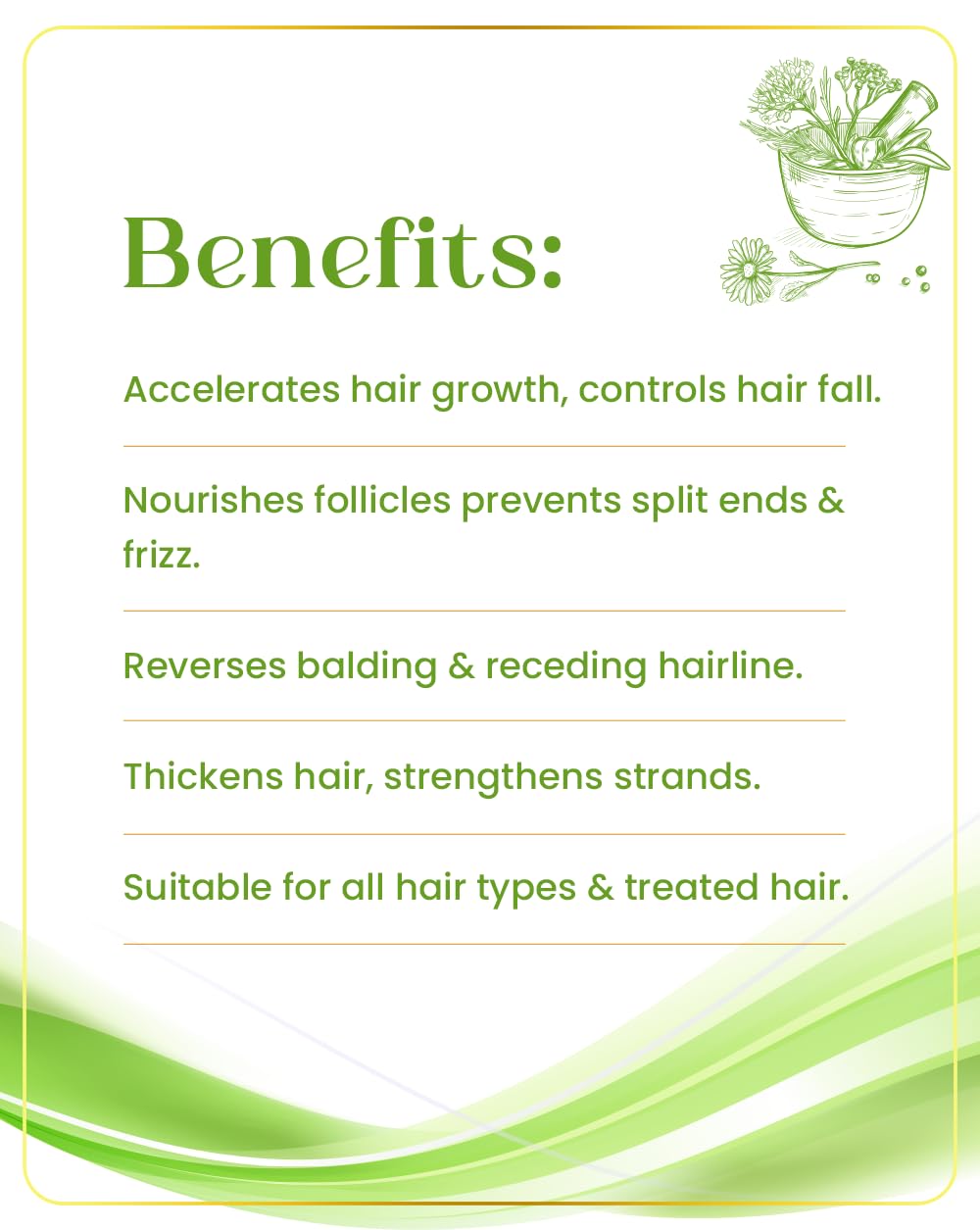 Aparna's Herbal Hair Oil, 100% Natural Ayurvedic Ingredients, Hair Growth and Nourishment