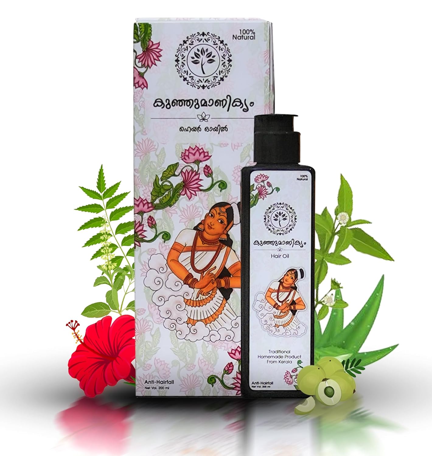 Hair Oil (200 ml) For Men And Women | Reduces Hair Fall & Dandruff | Promotes Hair Growth