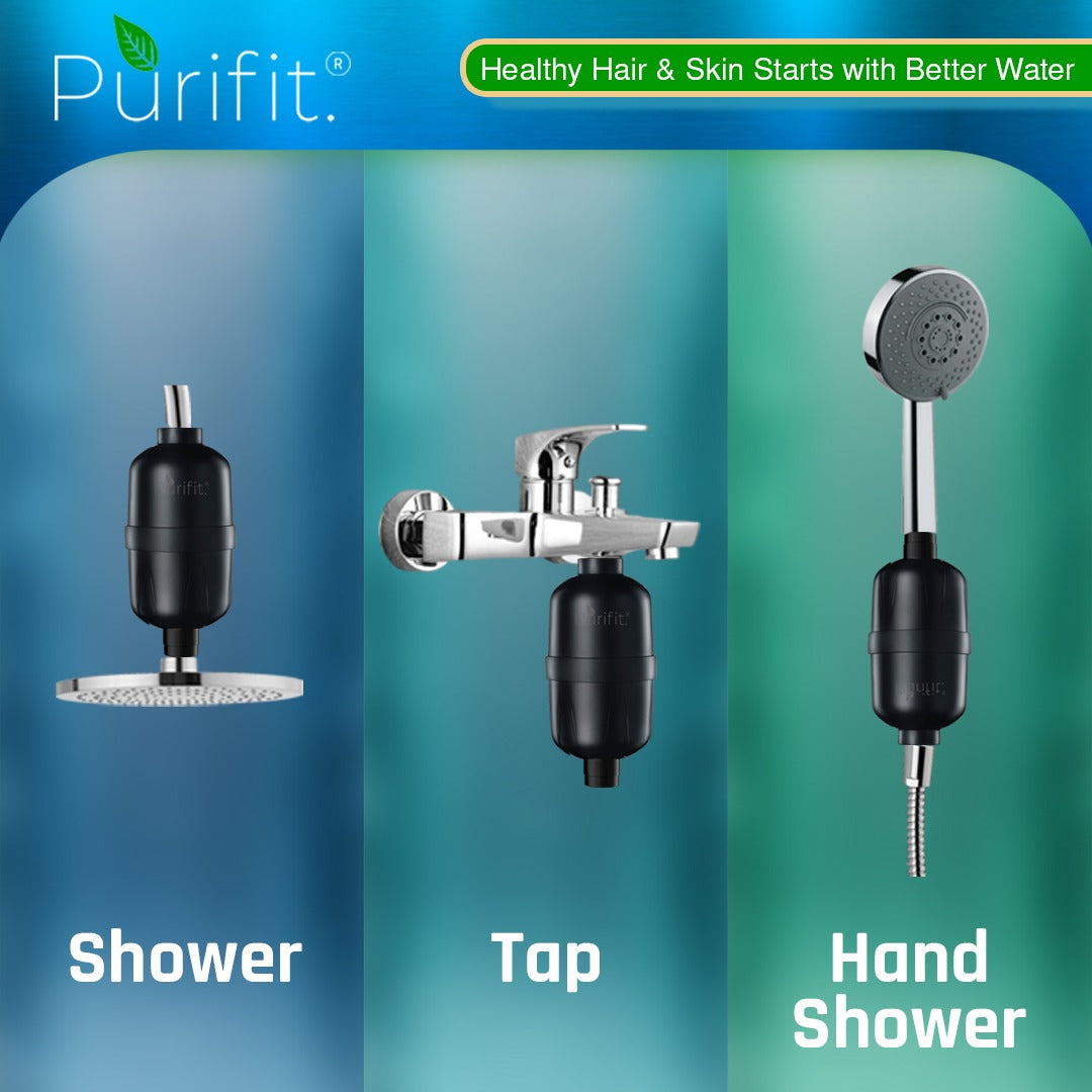 Purifit Ultra-Hard Water Shower & Tap Filter