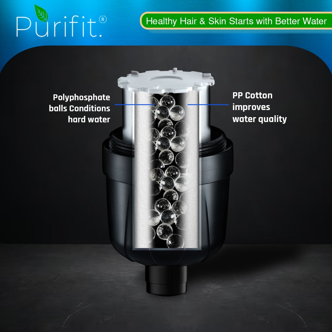 Purifit Ultra-Hard Water Shower & Tap Filter