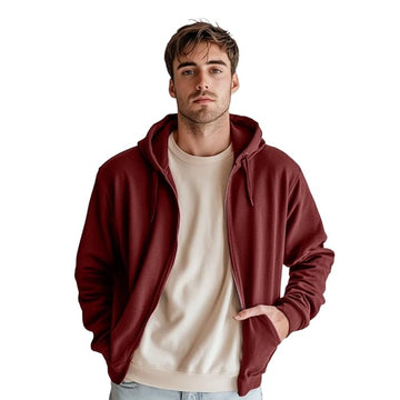 NOBERO Zipper Hoodies for Man Stylish